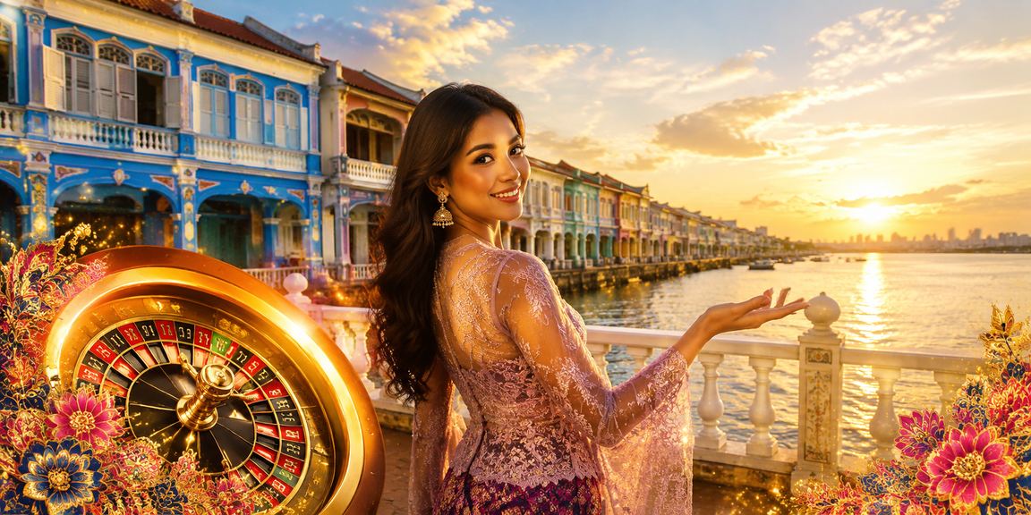 Jackpot rounds with colorful chips and roulette wheels